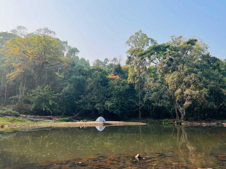 Coorg River Rock Camping Madikeri Kültér fotó